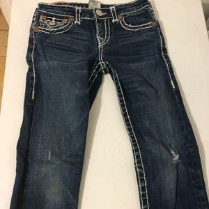 Lot of 5 true religion, Abercrombie jeans